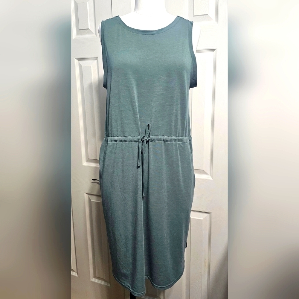 Columbia Sportwear Tank Dress Green Sz Large